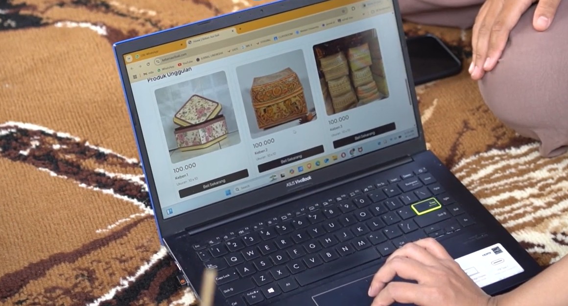 Transformasi Digital pada Usaha Kerajinan Bambu Sokasi Kabupaten Bangli