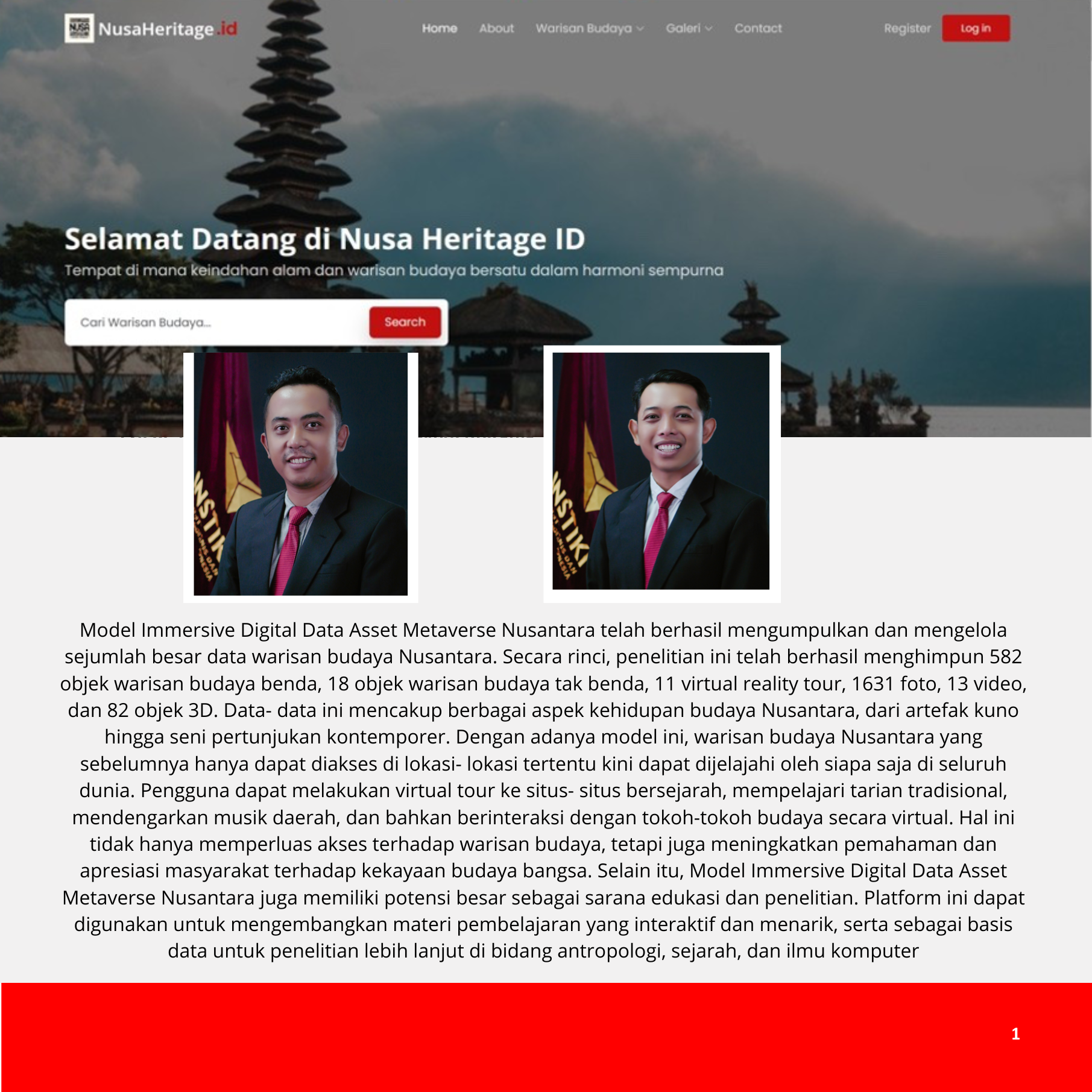 Immersive Digital Data Asset (IDDA) Sebagai Model Pelestarian Digital Budaya Benda dan Tak Benda Menuju Metaverse Nusantara